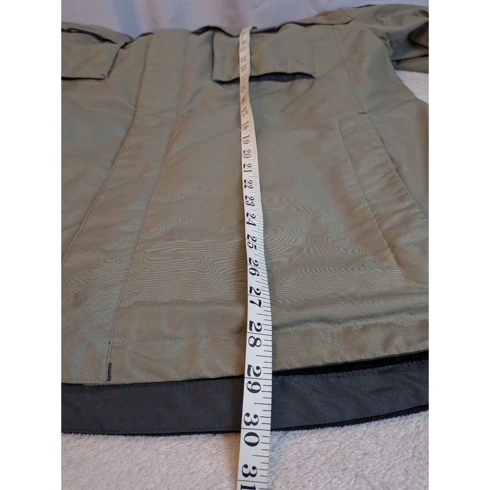 Jansport Mens XL 3-in-1 Insulated Jacket Khaki Grey Hooded Zip - Picture 14 of 16